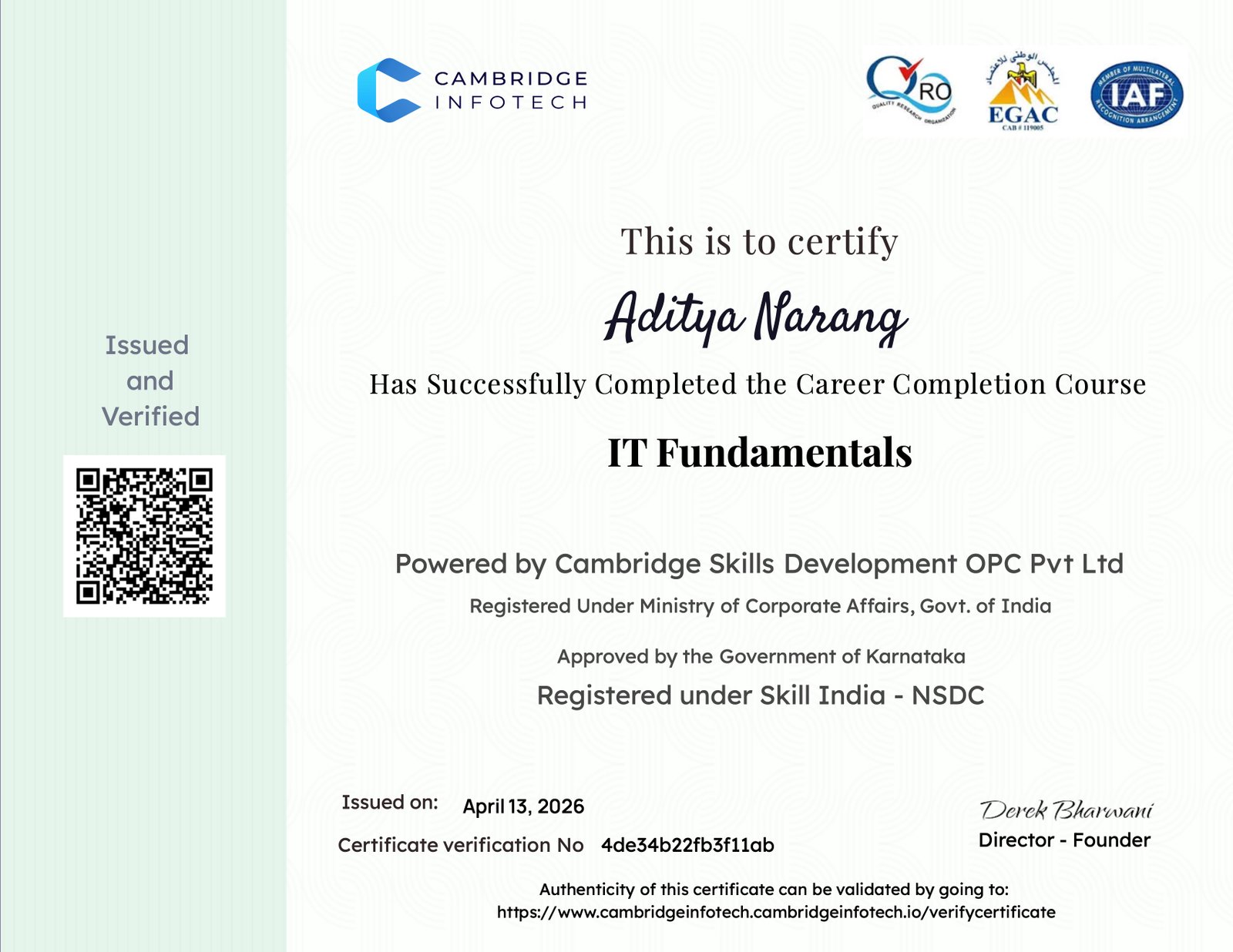 IT Fundamentals